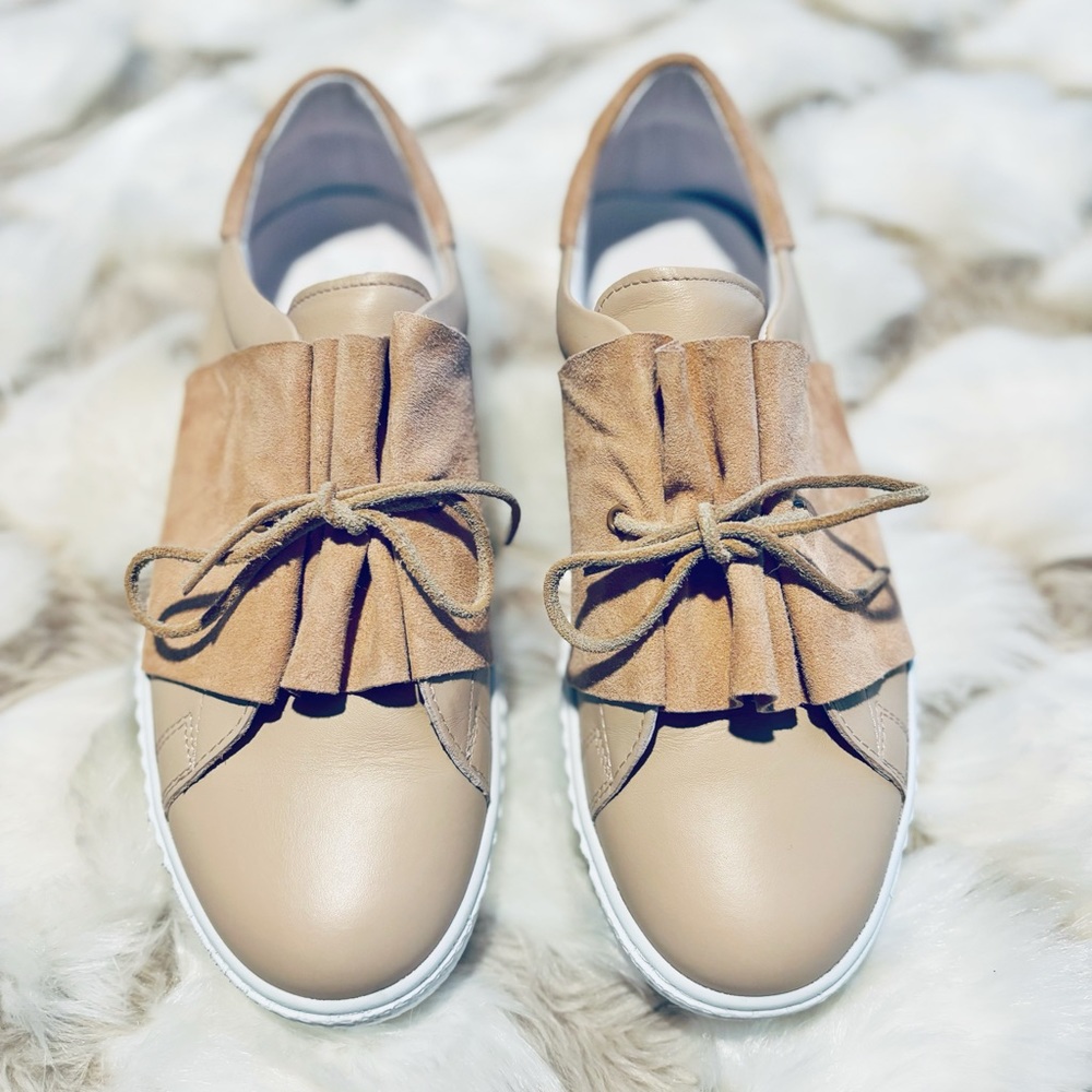 SVNTY Antwerp NWT Leather Sneakers Made in Portugal